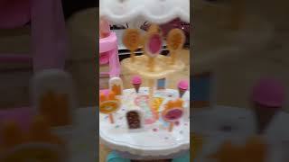 Satisfying with Unboxing Miniature ice cream kitchen