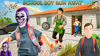 MAIN DOOR ESCAPE IN SCHOOLBOY RUNAWAY STEALTH HORROR GAME | FULL GAMEPLAY