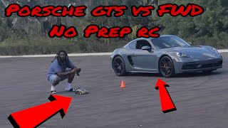 Fwd Rc vs Porsche S DRAG RACE!