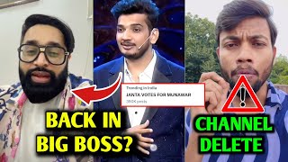 Tehelka Prank Back In Bigg Boss 🤯?| Vote For Munawar , Manoj Dey Channel Delete? #biggboss #neonman