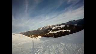 Skifahren im Salzkammergut (Oberösterreich) - Skigebiet Dachstein West mit GoPro -