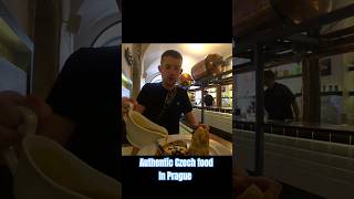 Amazing Czech Food in Prague #food #vlog #travel #shorts