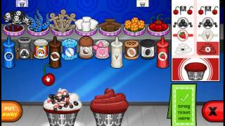 Papa's Cupcakeria - All Pirate Bash Toppings Unlocked (Rank 43, Day 75)