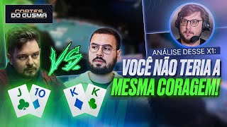 Eles jogaram EXATAMENTE como o SOLVER 🤯 Kova vs Rochinha na mão mais BONITA de TODOS OS TEMPOS!