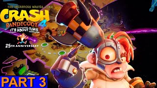 Crash Bandicoot 4: Its about time | N. Gin boss fight [switch] playthrough | lets rock the place!!