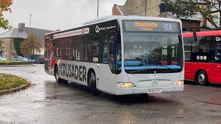 Go North East Riverside Based Mercedes Benz Citaro 5322 On The 12A To Newcastle