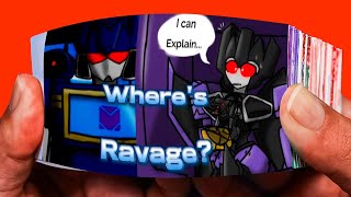 Skywarp, Where's Ravage? (A Transformers Comic Dub) | FlipBook