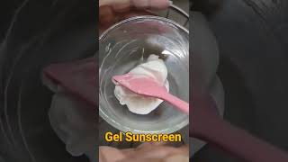 Mineral tinted sunscreen / Gel sunscreen