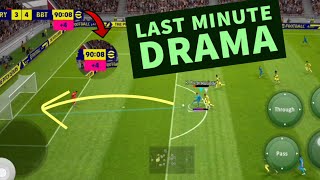 FINAL MINUTE JUICE - EFOOTBALL 2023 MOBILE GAMEPLAY