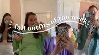 cute fall/ spring outfits | OUTFITS OF THE WEEK