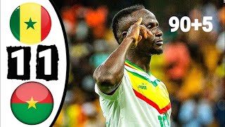 🔴 Sénégal vs Burkina Faso | Éliminatoires de la Coupe d'Afrique des Nations 2025 | Match