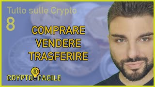 64 - Come Comprare le Crypto? Come Vendere le Crypto? Come Trasferire le Crypto?