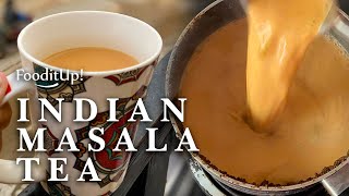 We tried Indian Masala Chai for the first time  | Spiced Tea Perfection! | मसाला चाय