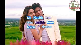 Kab tak Chup bete ab to Hindi karaoke for Male singers with  lyrics