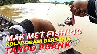 AKSI MANCING UDANG GALAH DUA YOUTUBER ASAL PEKANBARU || SHRIMP FISHING-GIANT WATER PRAWN  FISHING