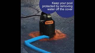 [WATCH NOW] Pool Cover Pump In Action 1500 GPH Black & Decker