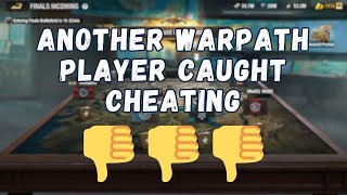 Warpath 8.3 - AVENGERS player caught cheating using auto-train script.