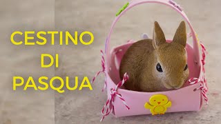 Lavoretti di Pasqua: il cestino per le uova