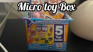 Micro toy box series 2 | my first micro tb