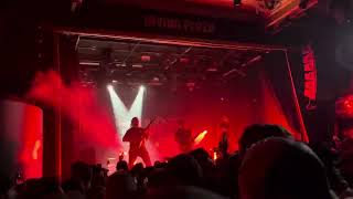 Currents Unfamiliar Live 10/21/23 @ Irving Plaza New York City Fatalism Tour