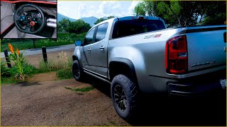 Chevrole colorado 700hp zr2 - realistic Moutain offroad  - forza horizon 5 logitech g29 gameplay