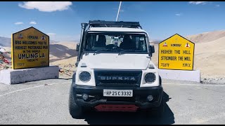 Force Gurkha || Drive to the World's Highest Motorable road || Umling- La Pass || Zanskar Expedition