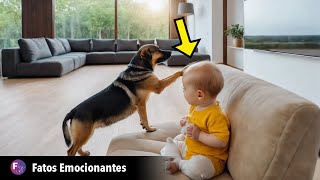 UMA CRIANÇA FICA PARALÍTICA. OLHA O QUE O CACHORRO FEZ, É UM MILAGRE!