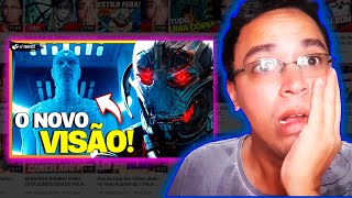 REAGINDO WANDAVISION - ULTRON ESTÁ DE VOLTA? (EI NERD)