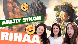 Italian girls reaction to Indian masterpiece by Arijit Singh | Rihaa | Subtitled!