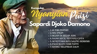 DINYANYIKAN! Sepilihan Puisi Terbaik Sapardi Djoko Damono..