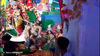 #viralvideo _Durga Puja pandal Sheikhpura Jay Jawan Jay Kisan !#दुर्गा पूजा शेखपुरा जय जवान जय किसान