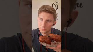 Pączek Dla Ciebie 🍩👌😏 Mmm 😋 Tłusty Czwartek | ASMR Po Polsku #mukbang  #shorts