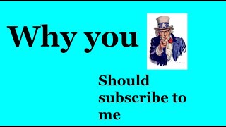 Why YOU should subscribe to me