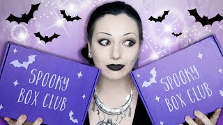 Spooky Box Club DOUBLE Unboxing: Wicked Wonderland & Lady Dracula | Toxic Tears