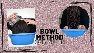 The Bowl Method |Capelli Ricci SUPER Idratati!!