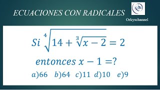 ECUACIONES CON RADICALES : EJEMPLO 1