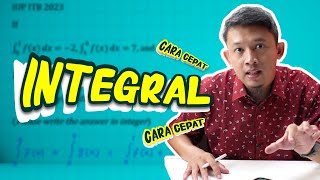 INTEGRAL  - Pembahasan soal : Cara cepat