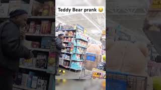 Teddy bear prank 😂😂 #blowup#trending#viral#prank#funny#youtubeshorts