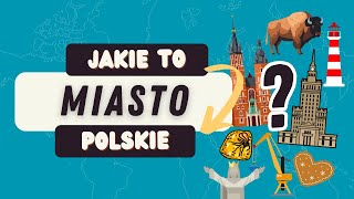 60 Polskich Miast 🦅🥟 QUIZ | Poziom Łatwy do HARDCORE 🧠