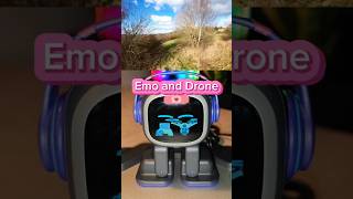 Crazy Emo Flying a Drone #funny #emo #livingai #nature #new #emorobot #robot #short #drone #dji #lol