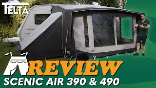 Telta Scenic Air 390 & 490 Awning Review 2025