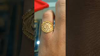 "Elegant 3 Gram Gold Ring Design Tutorial"#youtubeshorts