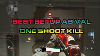 AS VAL Best Class Setup 10 Mags One Shoot Kill (Modern Warfare) | تعديل سلاح جديد اس وال واحد طلقه