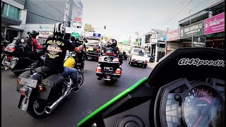 TOURING VERSYS X TOURER 250 MOMENT TRIP GABUNG MOGE DI BANDUNG