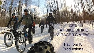 Fat Bike Birkie 2015 - A Racer's View