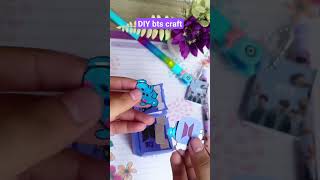 How do you make a bts easy crafts //DIY bts craft #shorts #paper #paper #creative