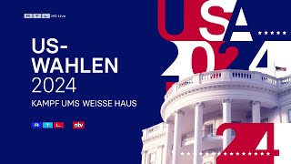 US-Wahlen 2024 Intro kurz (RTL/ntv)