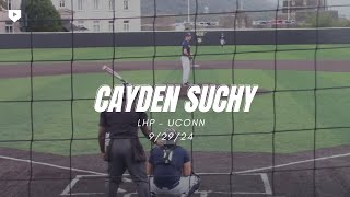 LHP Cayden Suchy '27 | UConn | 9-29-24