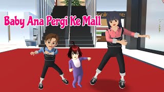 Baby Ana Pergi Ke Mall | Drama Sakura School Simulator