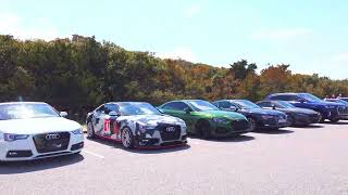 Beautiful Audis assemble for Coastal Tour 2022